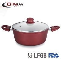 customized nonstick saucepot with durable ceramic coating Cookware