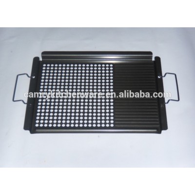 factory sell carbon steel expandable bbq grill