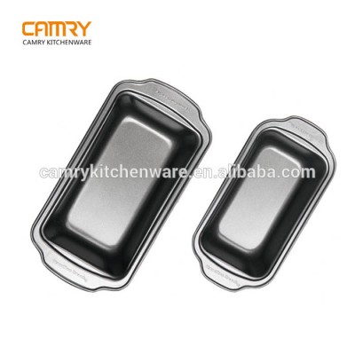 Carbon steel non-stick loaf pan