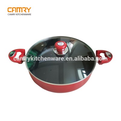 Aluminum non-stick biryani cooking pot