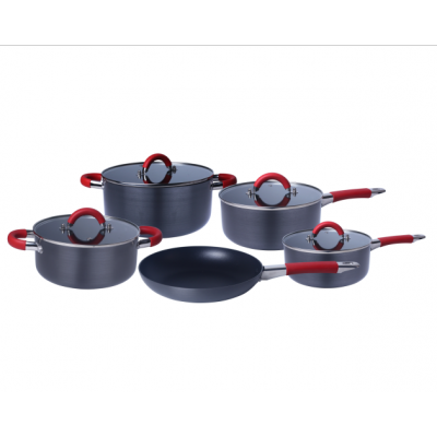 5pcs aluminum alloy cookware set