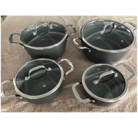 Aluminum non-stick ceramic cookware sets